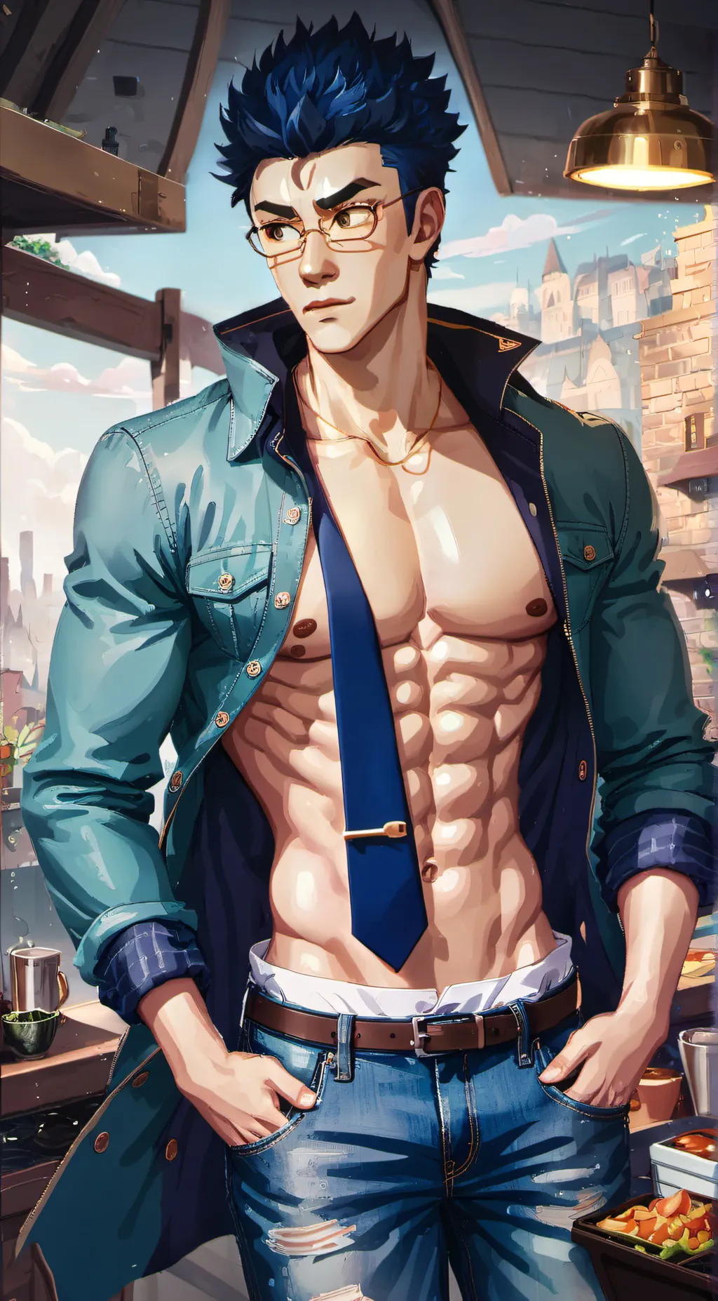 ai character: leroio background