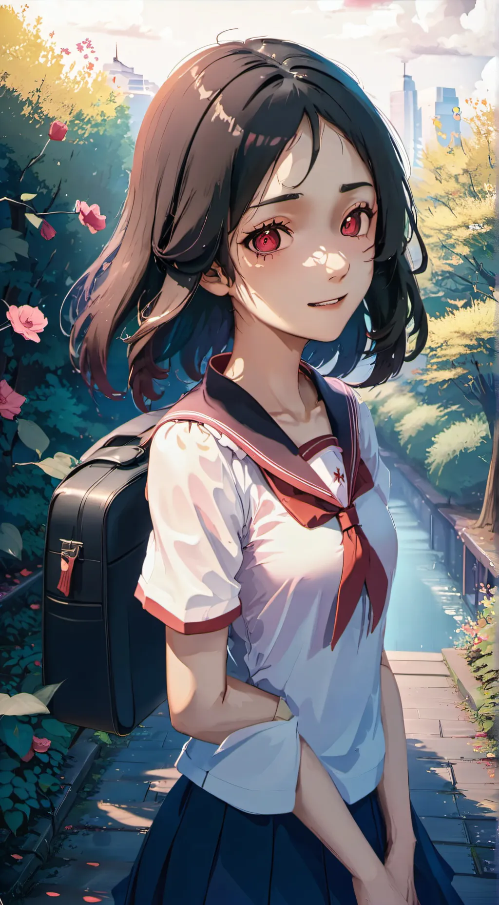 ai character: Ayano Aishi background
