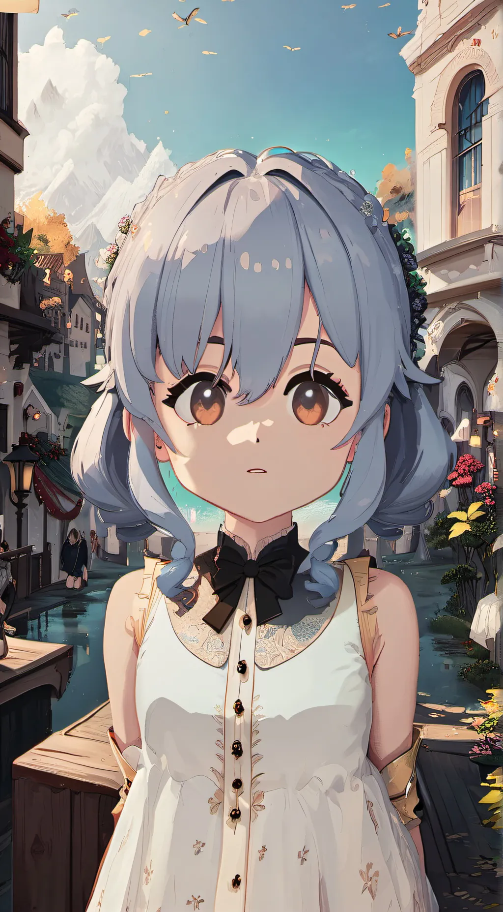 ai character: Aria background