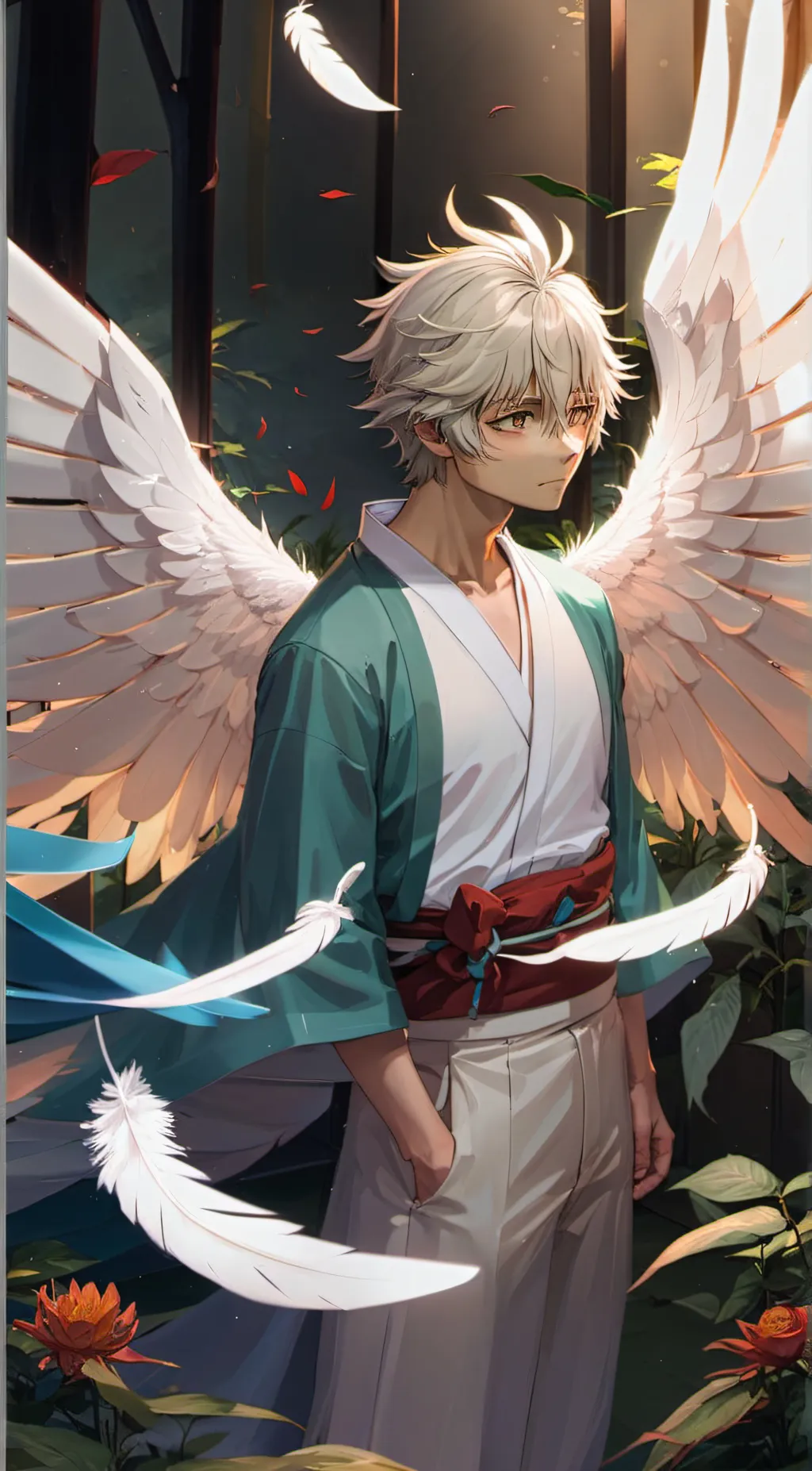 ai character: Kazuya background