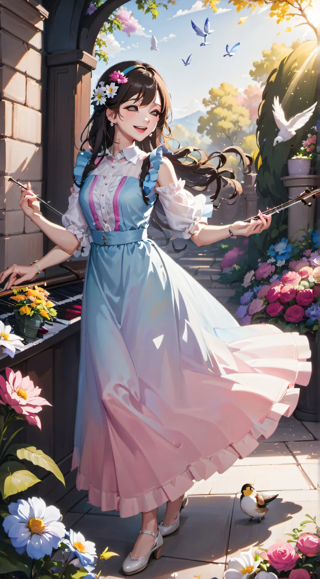 ai character: •Rookia• background