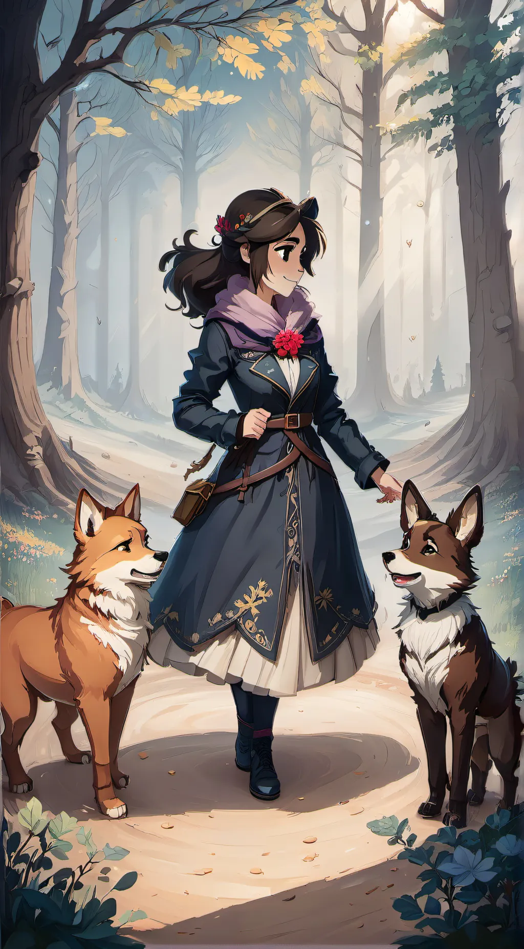 ai character: Evelyn background