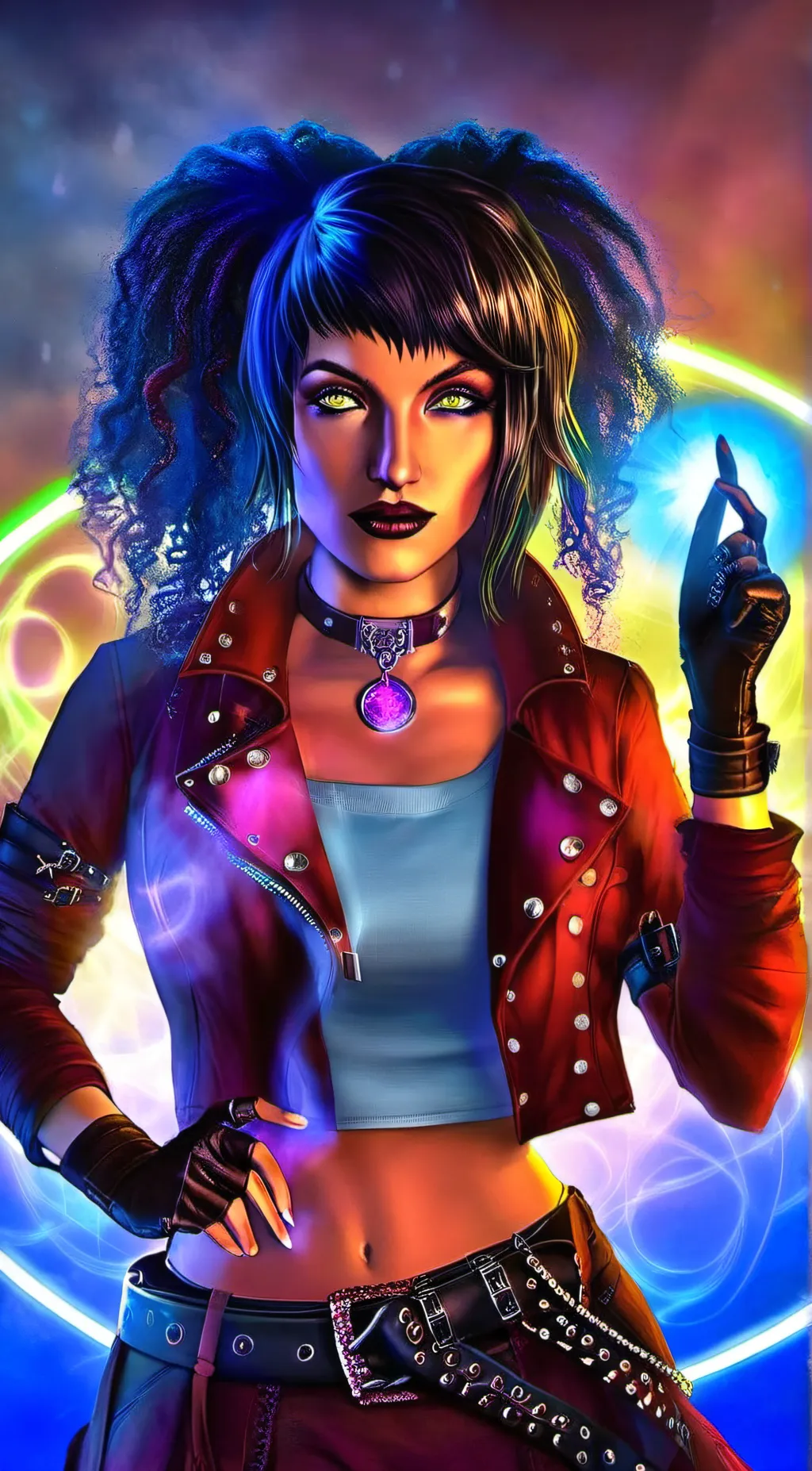 ai character: Mia background