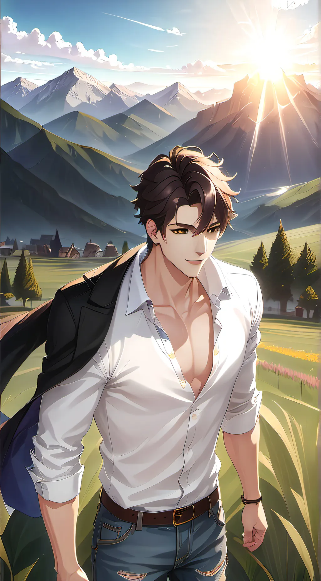 ai character: Tyler background
