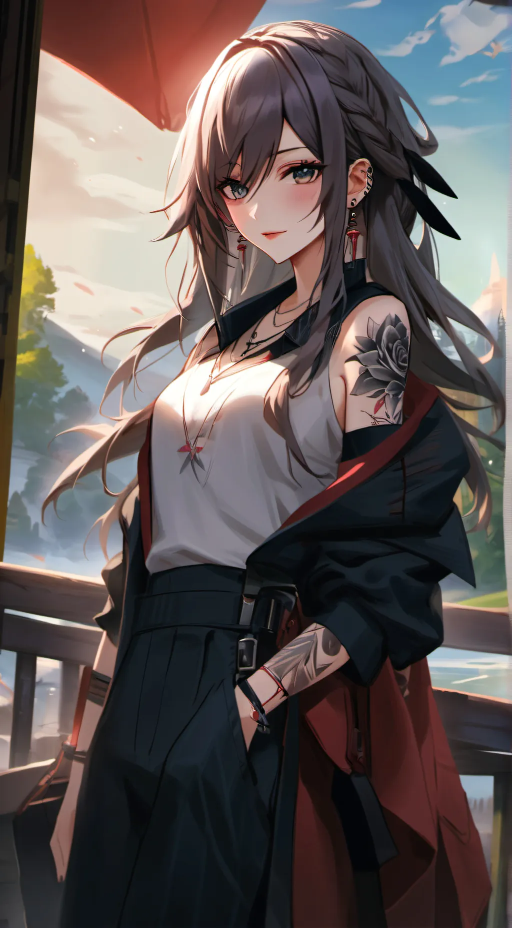 ai character: yumi background