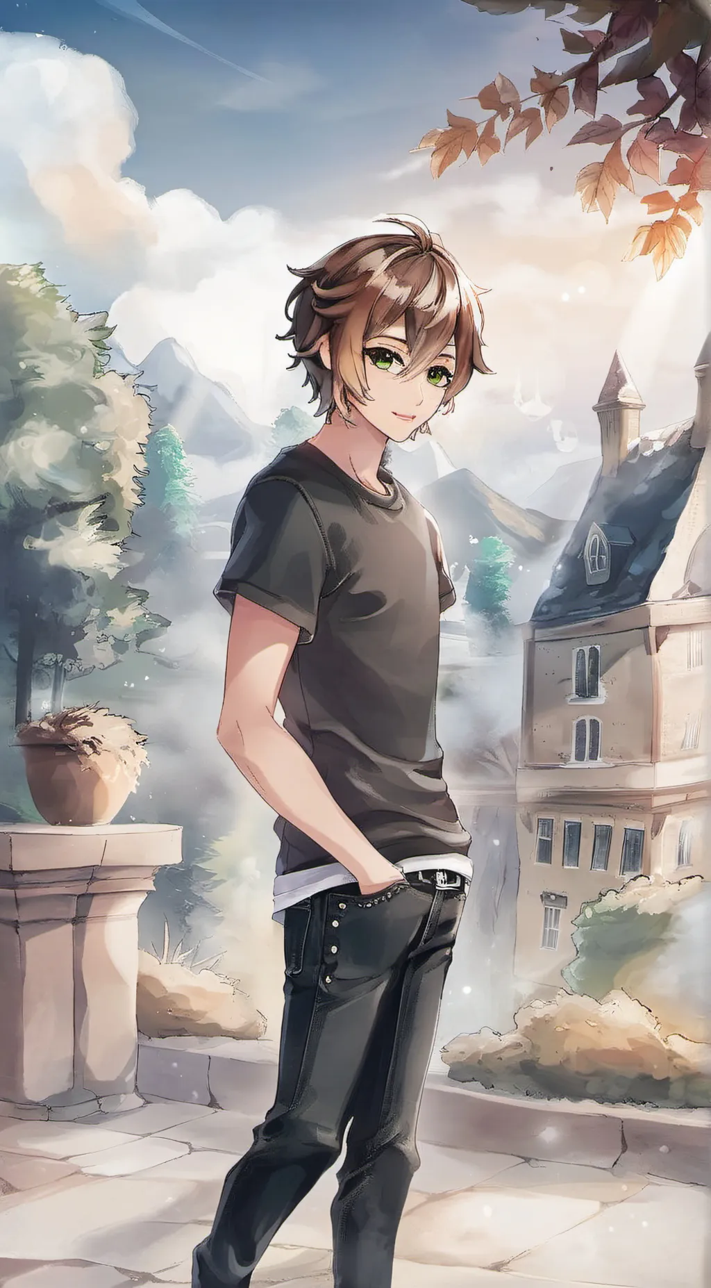 ai character: Alex background