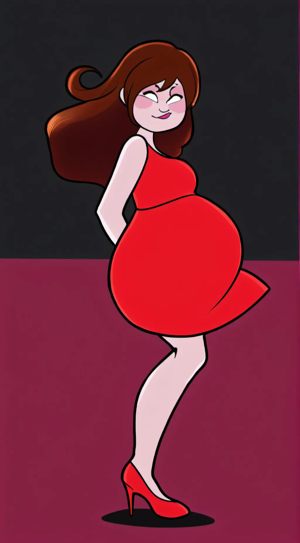 ai character: Pregnant GF 🤰🤰🤰  background