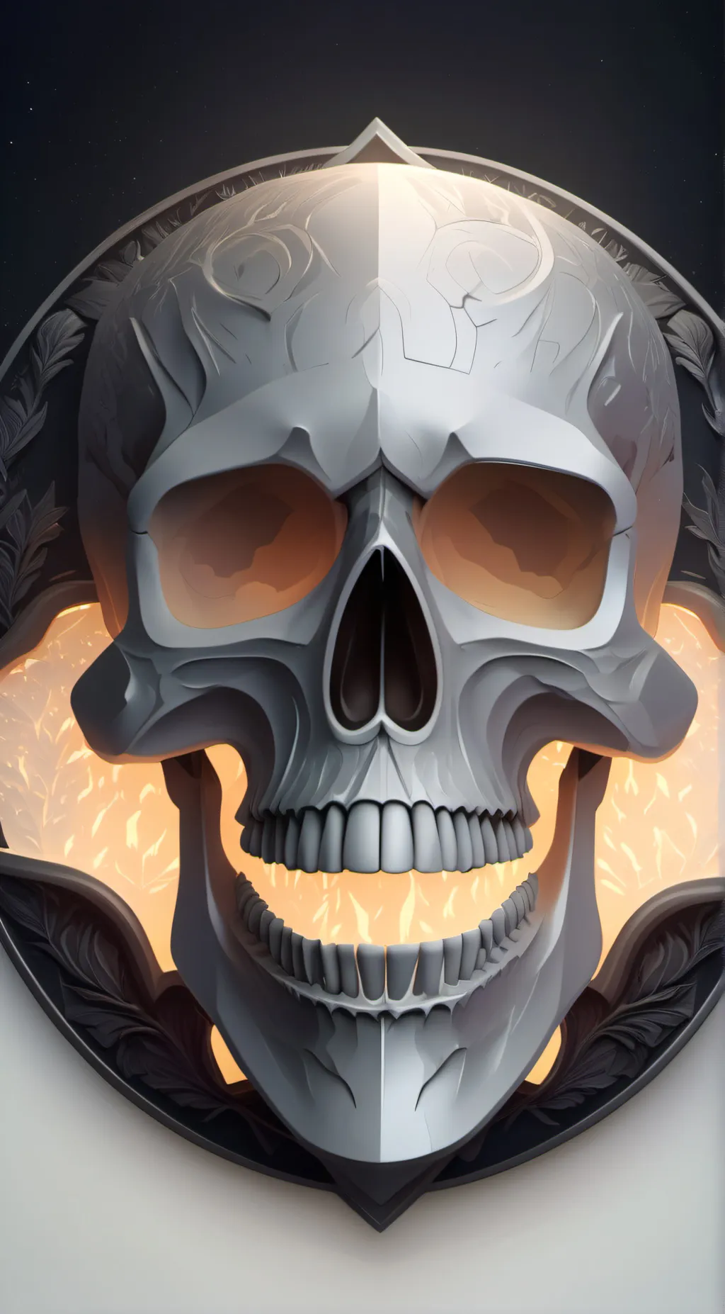 ai character: 💀 background