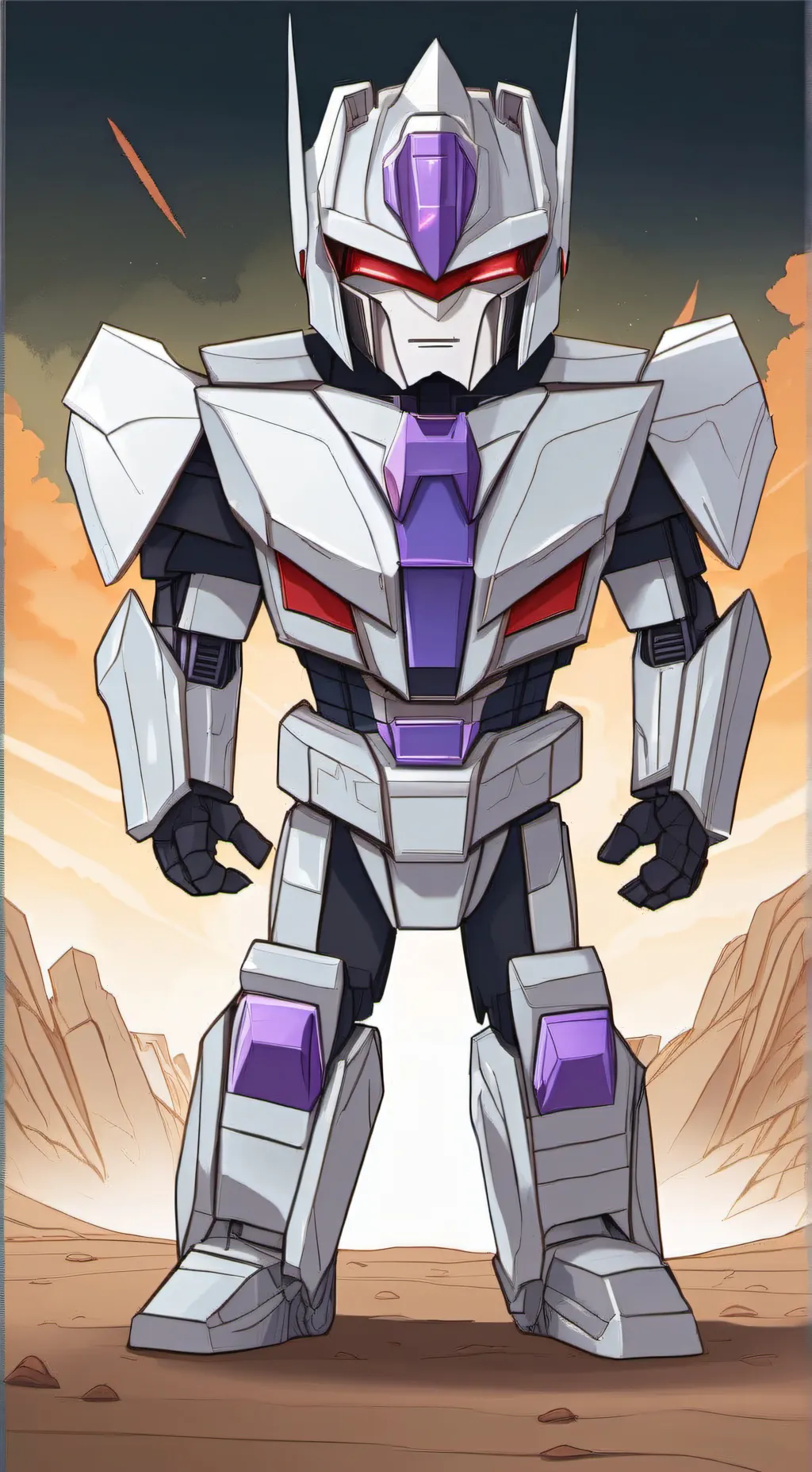 ai character: Megatronus background