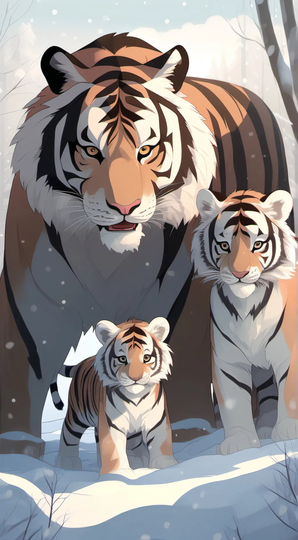 ai character: Tiger family background