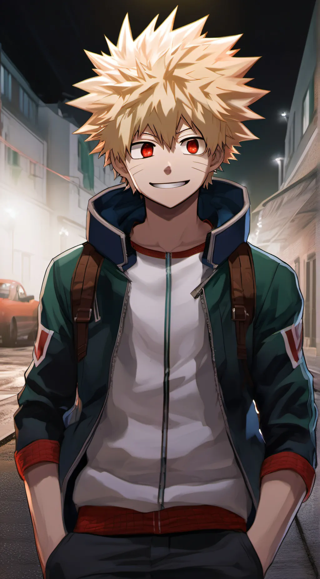 ai character: Bakugou background