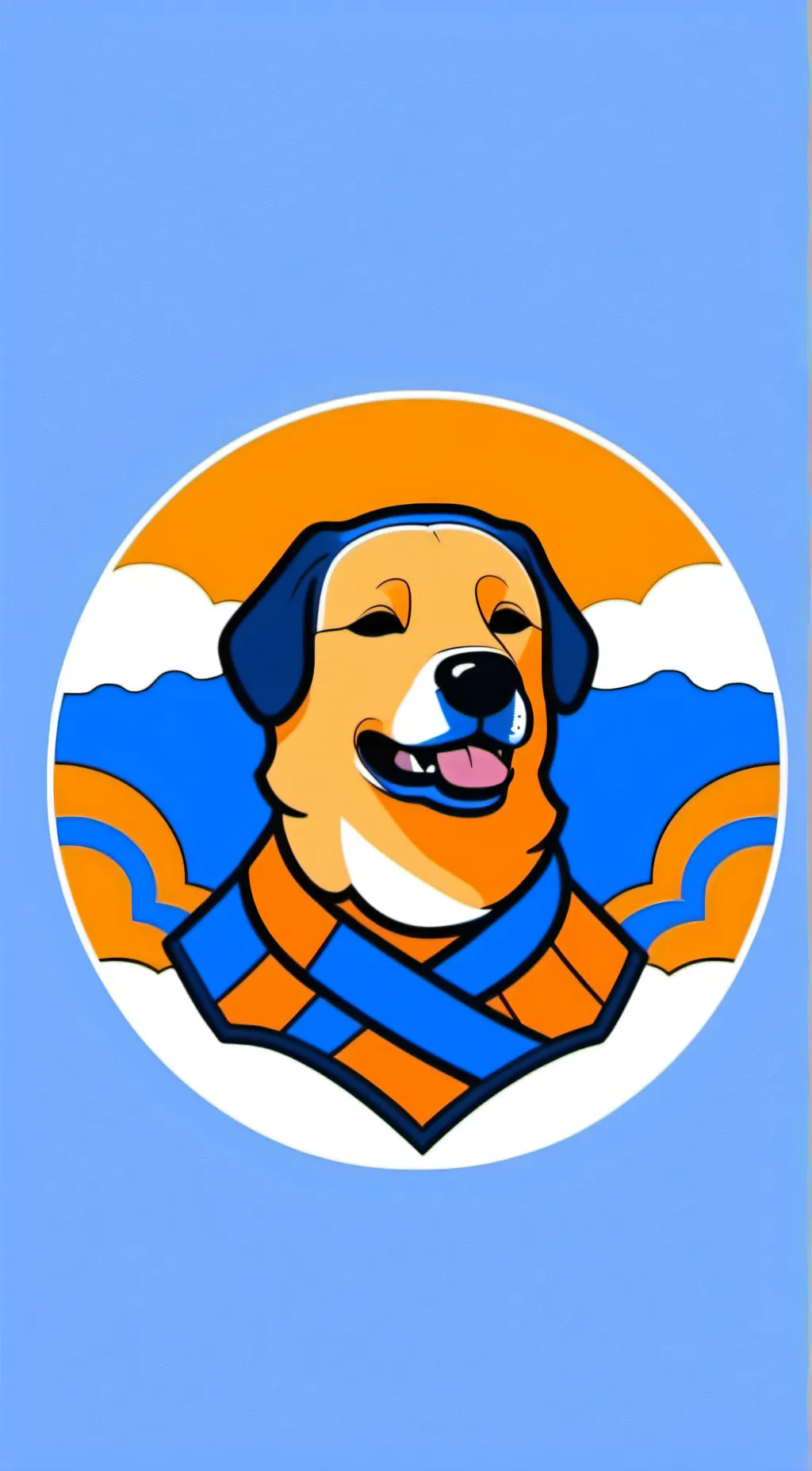 ai character: glowi background