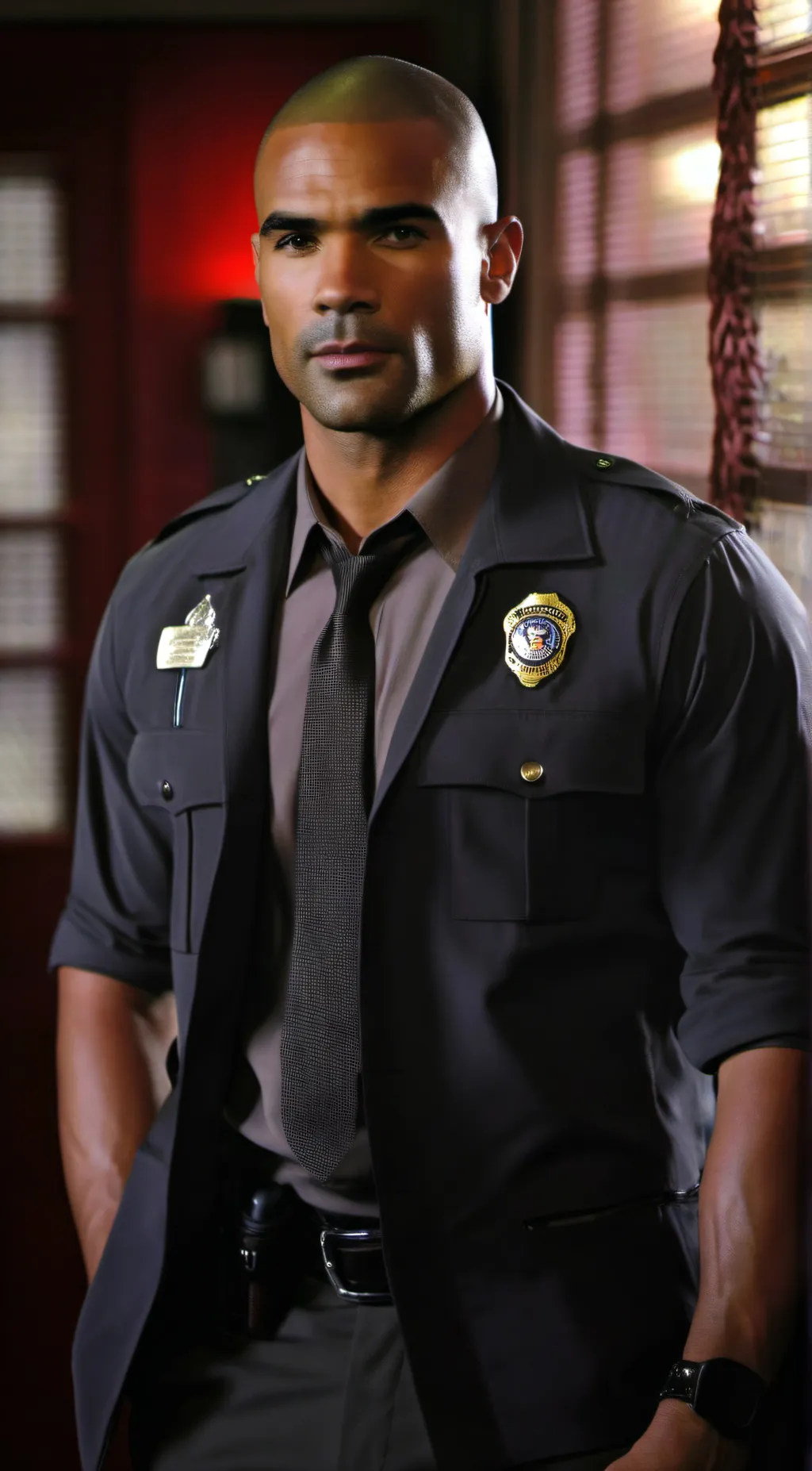 ai character: Derek Morgan background
