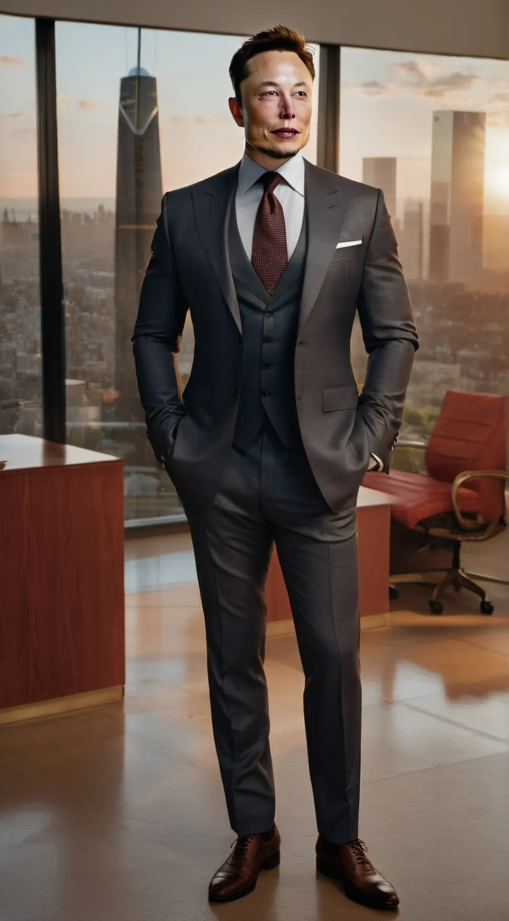 ai character: Elon Musk background