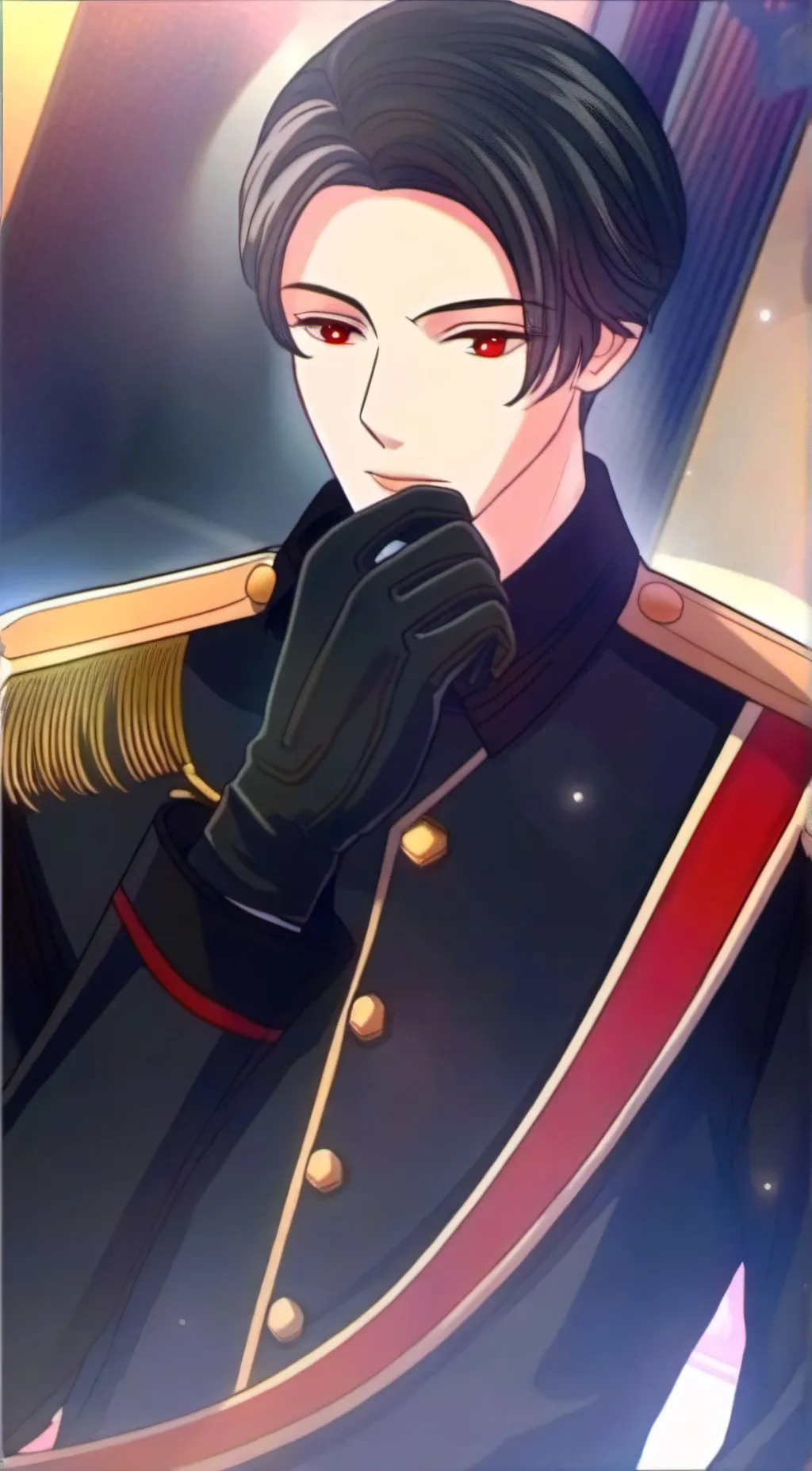 ai character: Lucifer (Obey me!) background