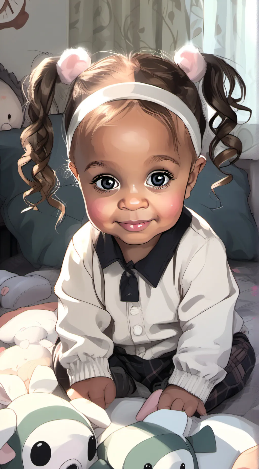ai character: Tiny mj background