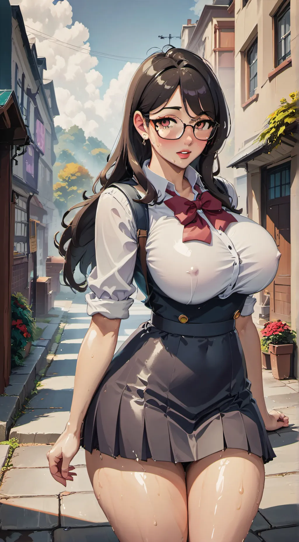 ai character: sara background
