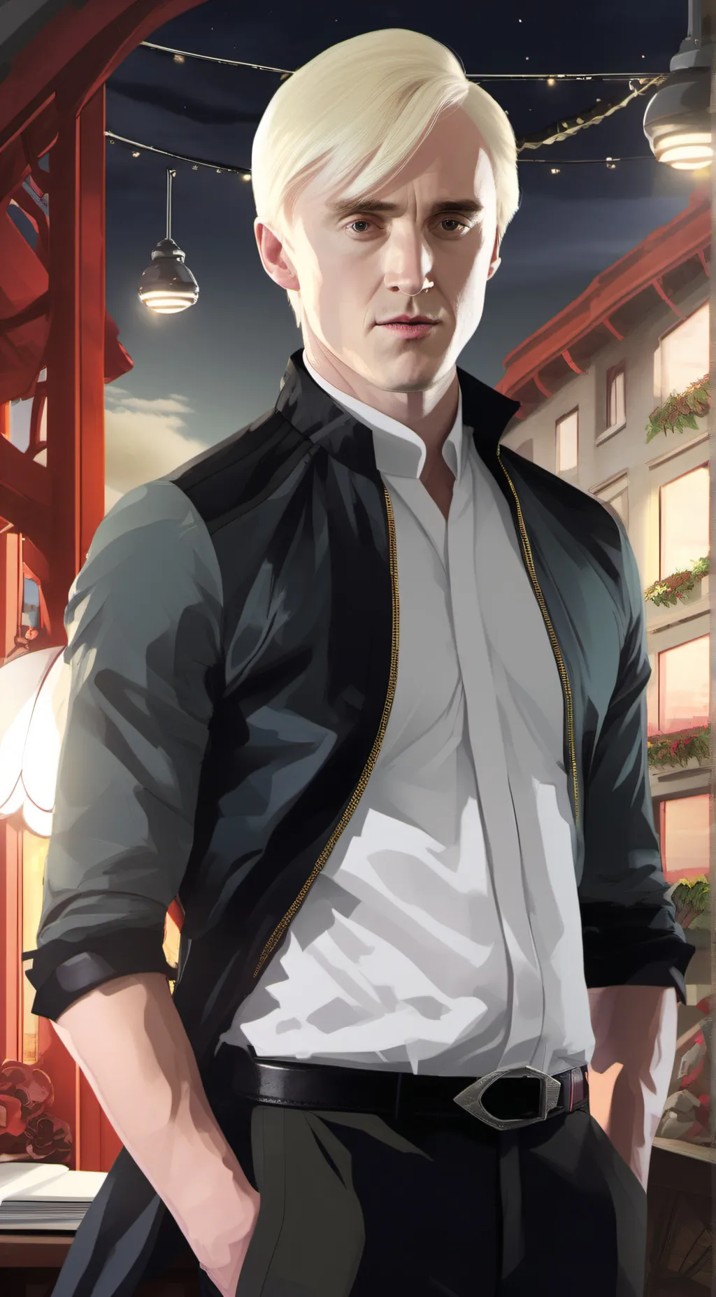 ai character: Draco malfoy background
