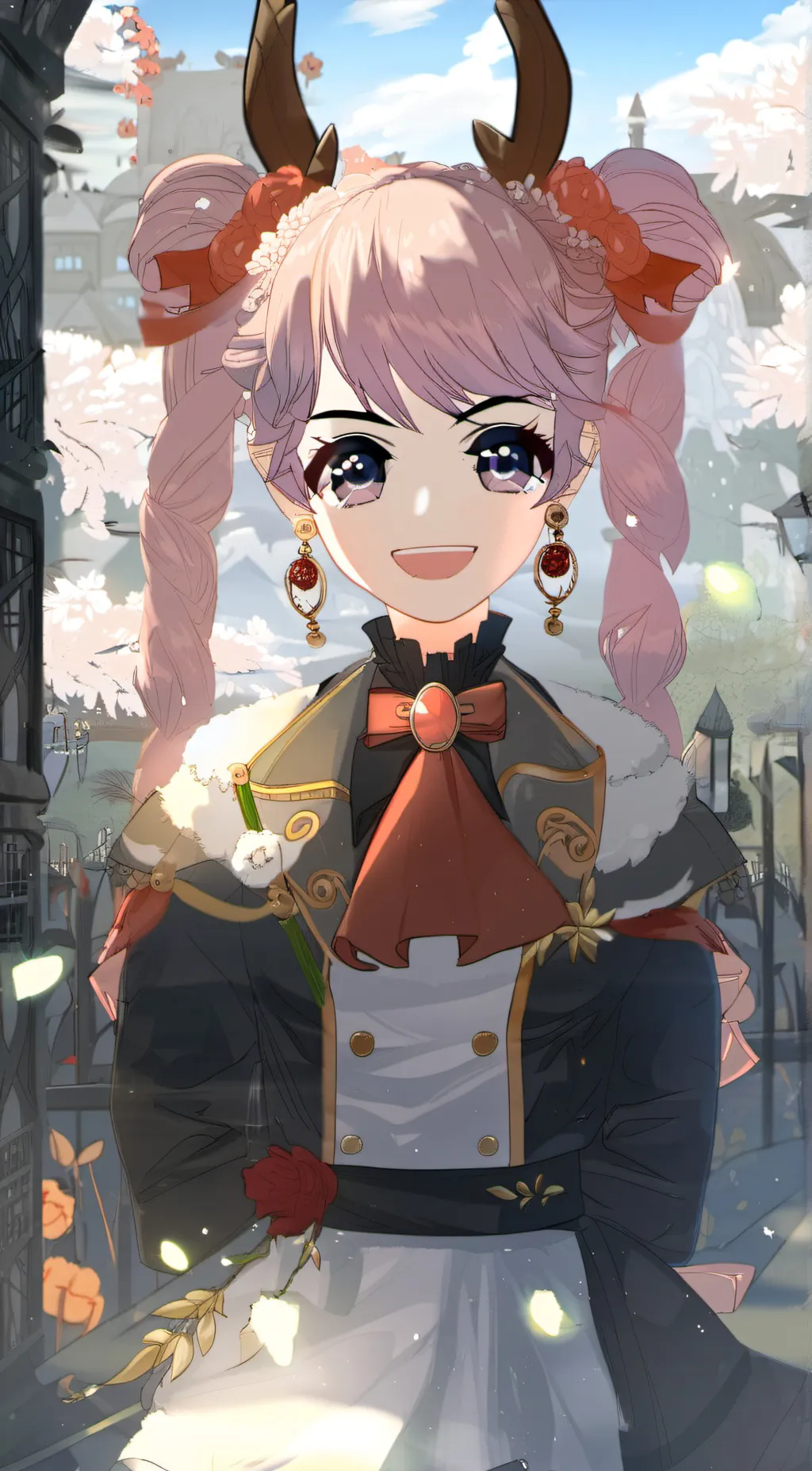 ai character: Maddie  background