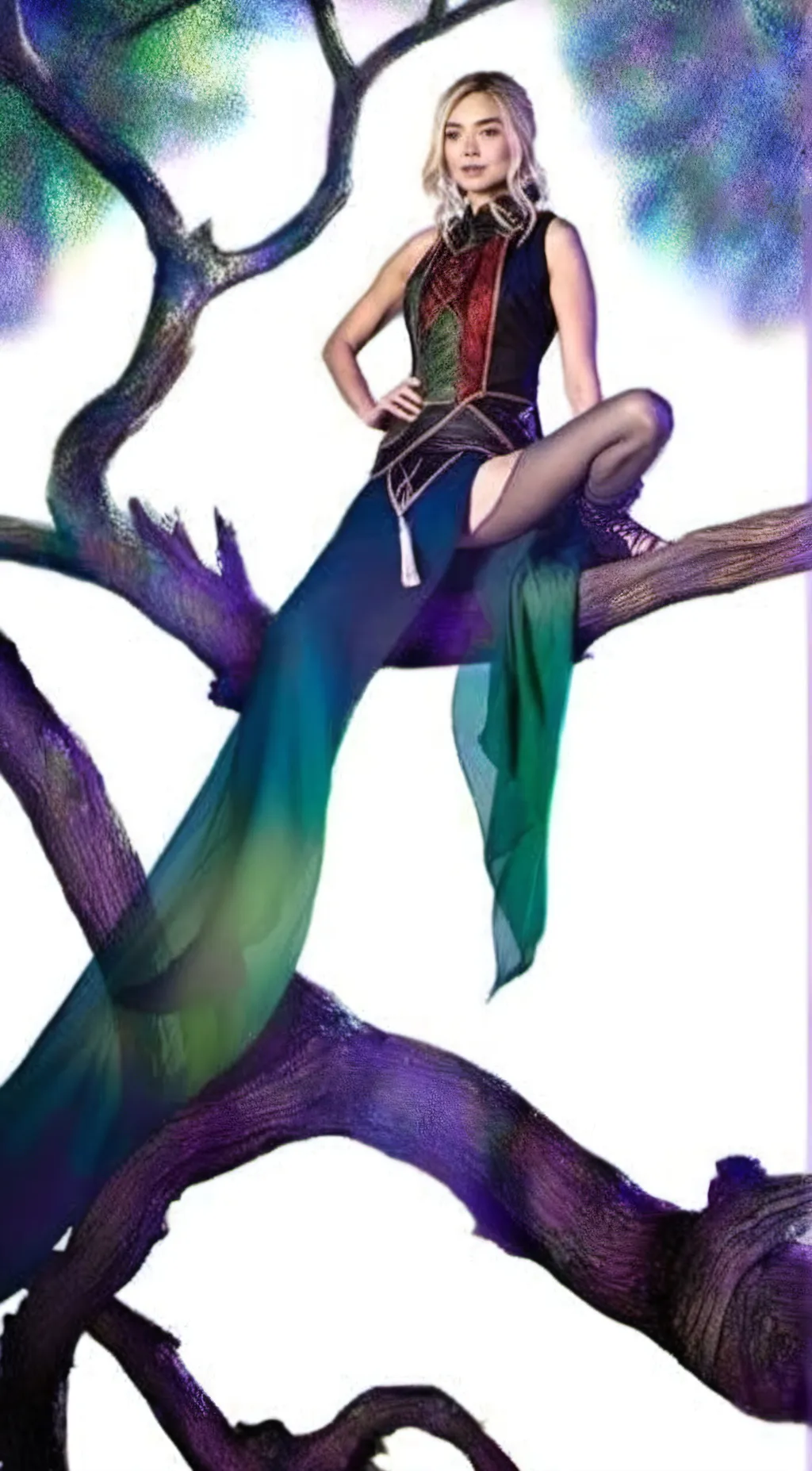 ai character: Evelyn background