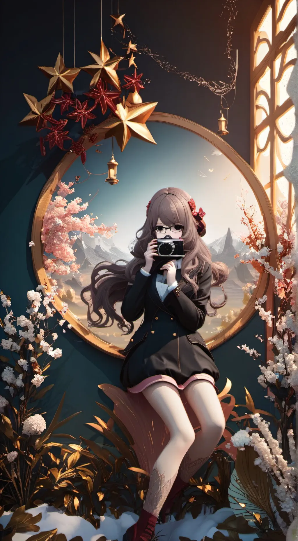 ai character: lilly background