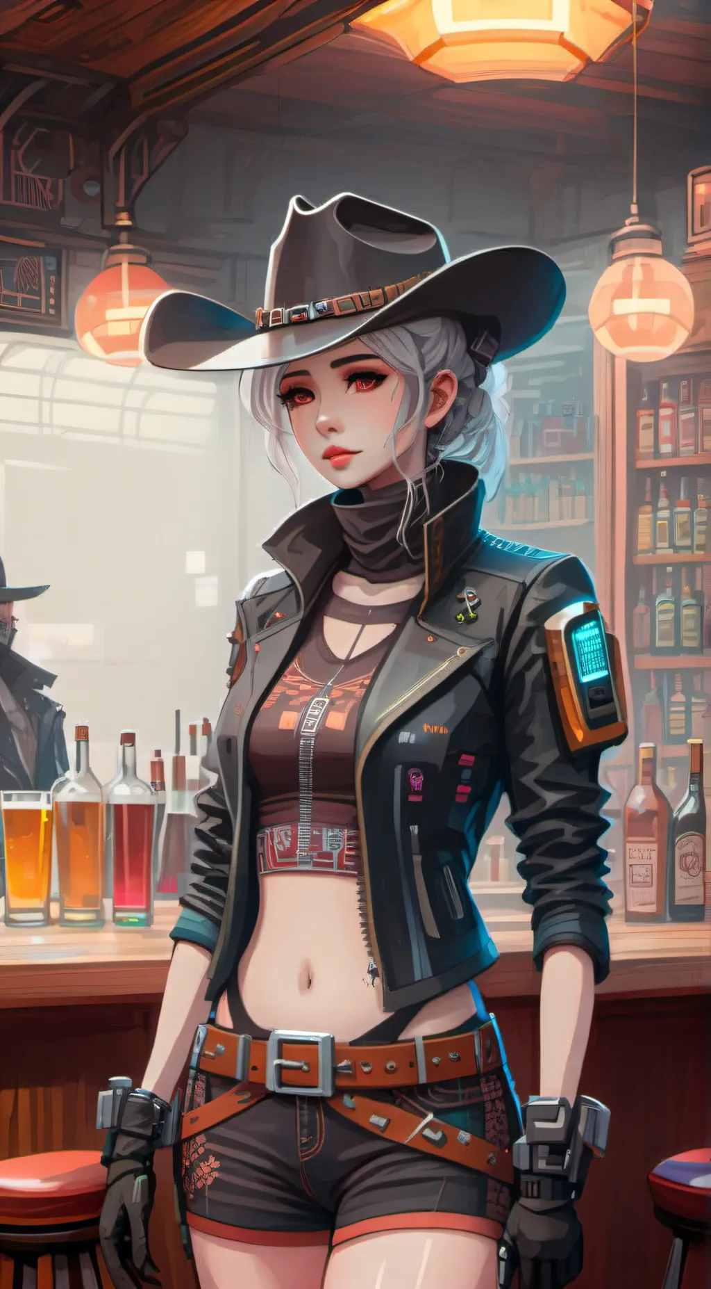 ai character: Astra Annie background