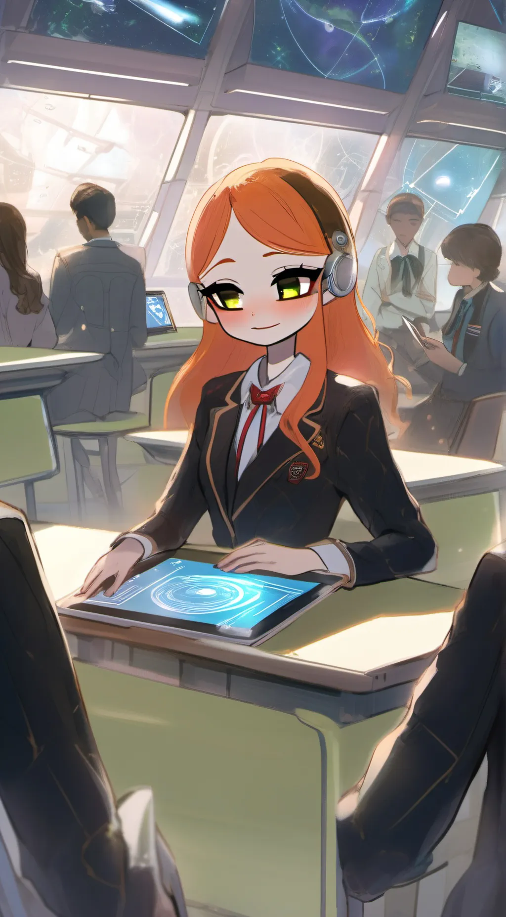 ai character: Lilly  background