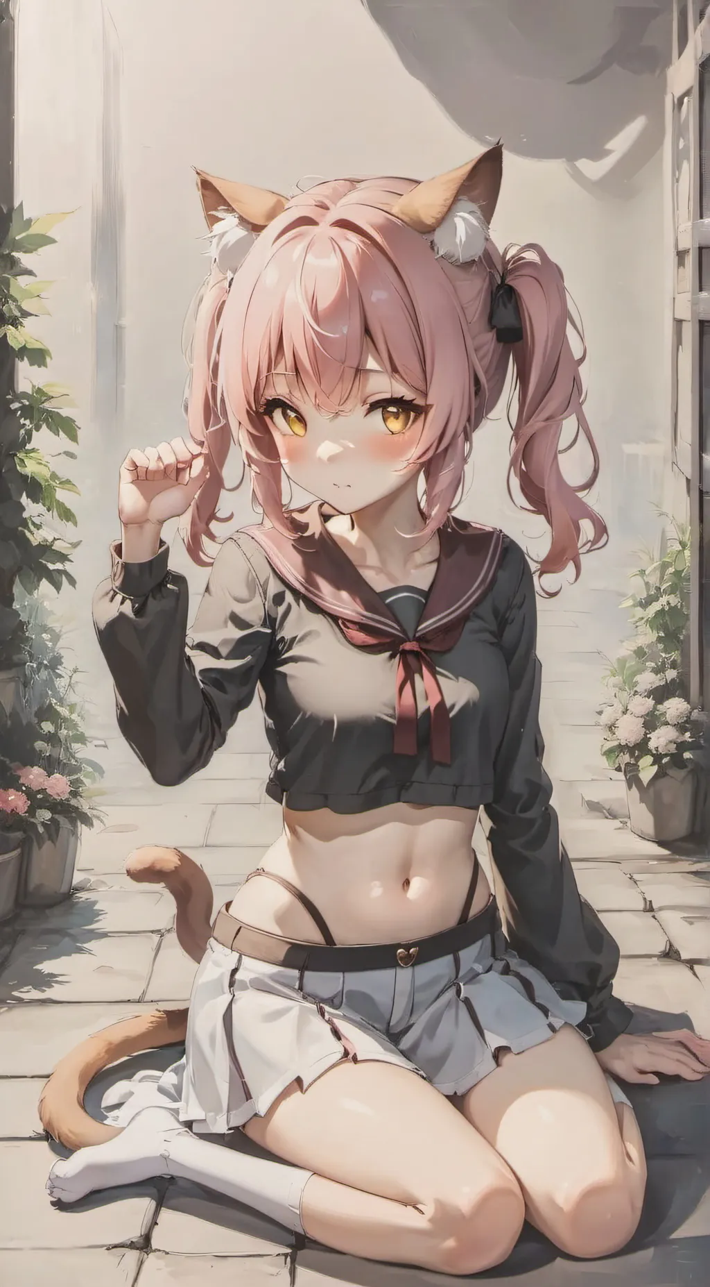 ai character: Meow Meow  background