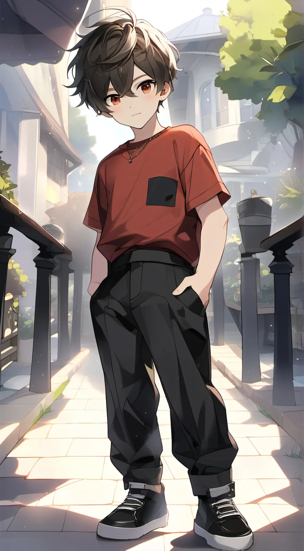 ai character: Connor background