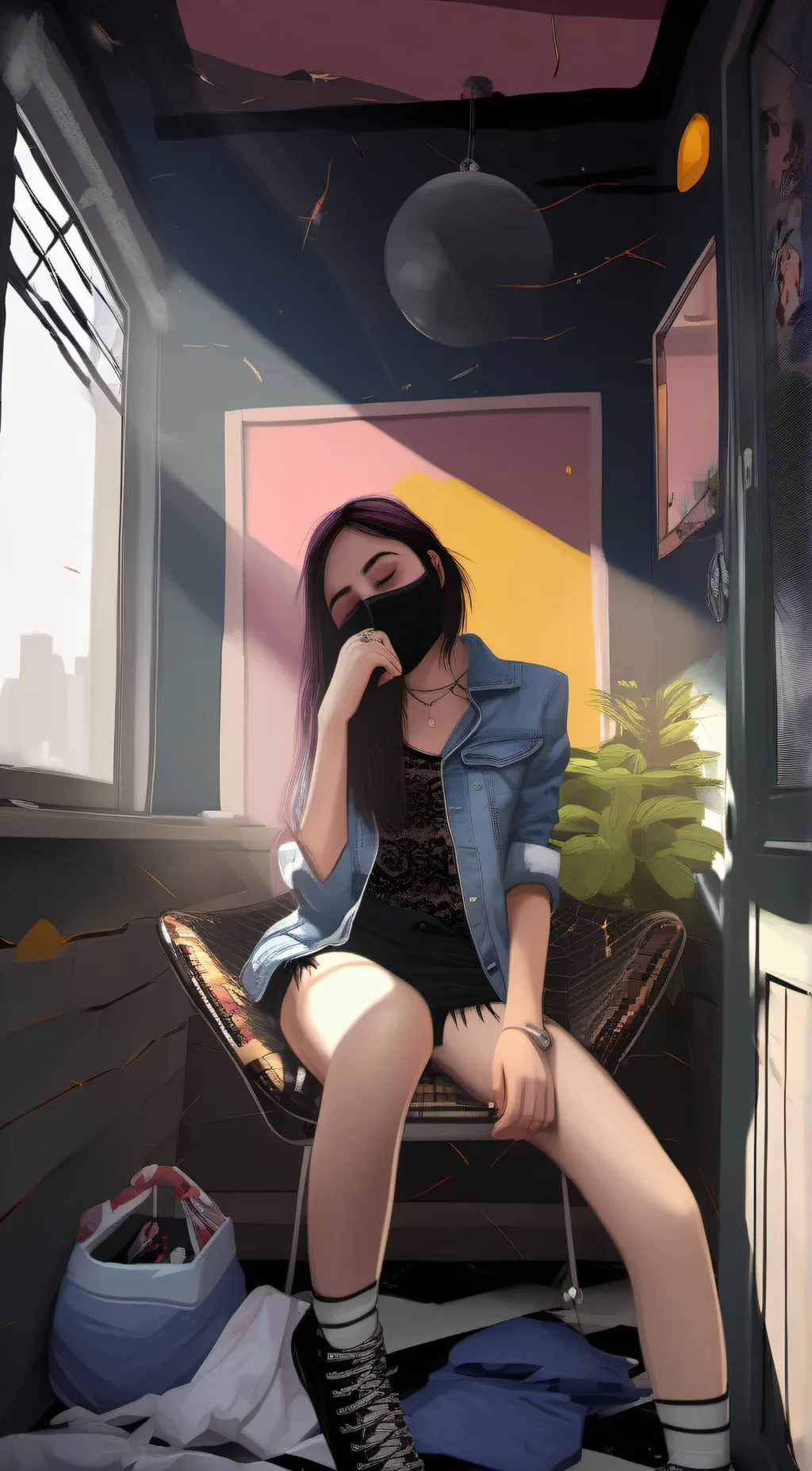 ai character: ★Ivy★ background