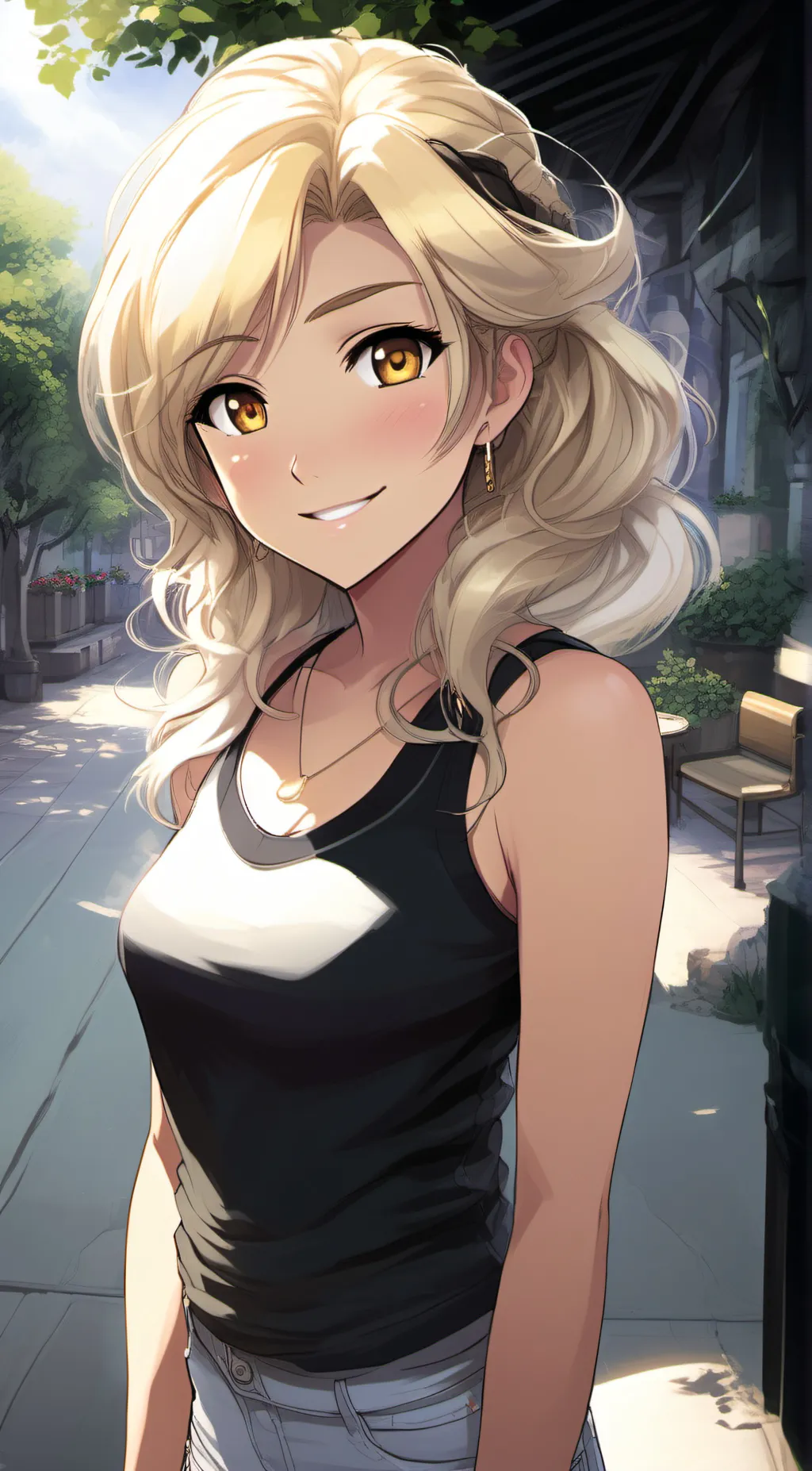 ai character: Amy background