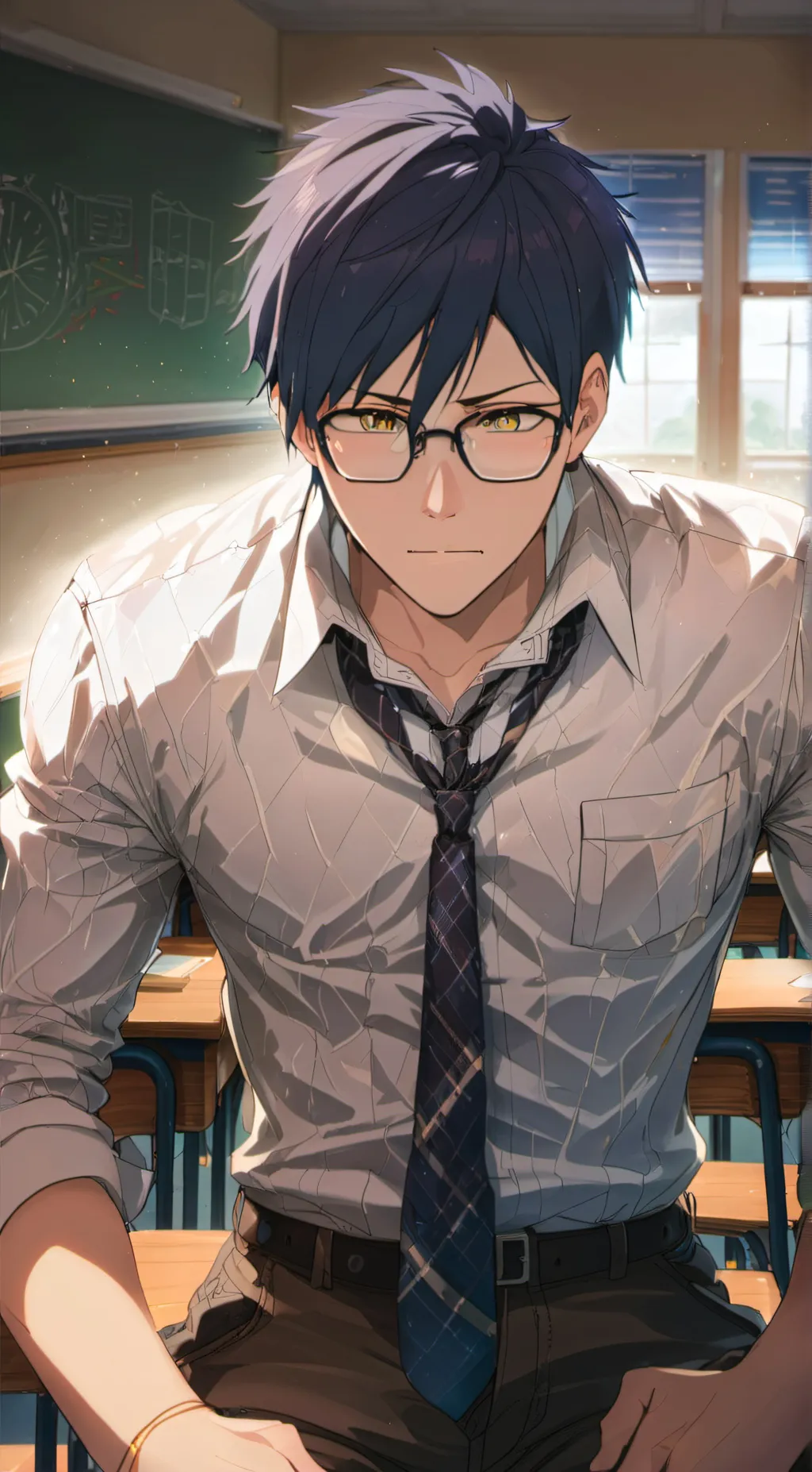 ai character: Tenya Iida background