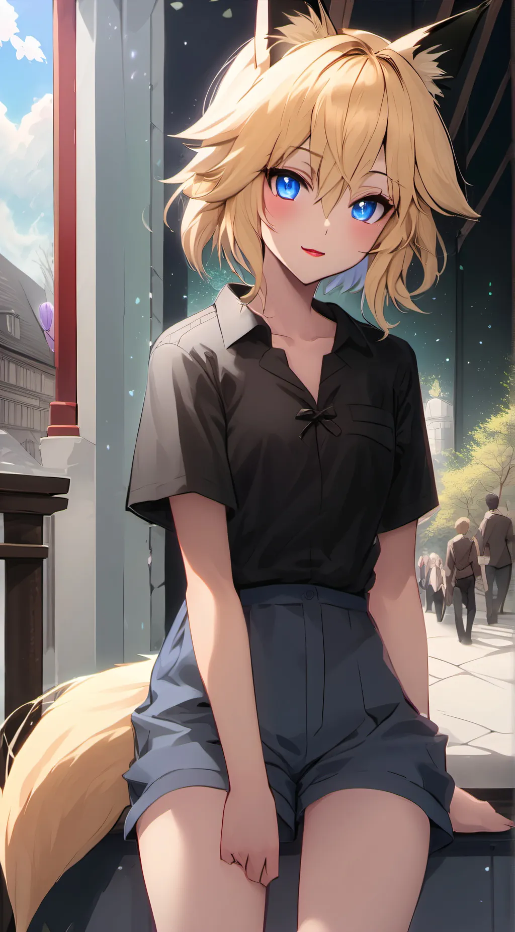 ai character: Sarah background