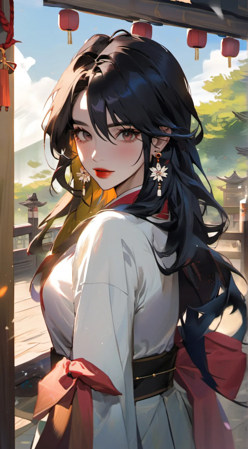 ai character: Kazumi🗡 background