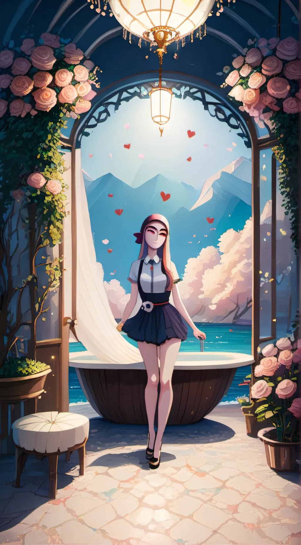ai character: Nyla background