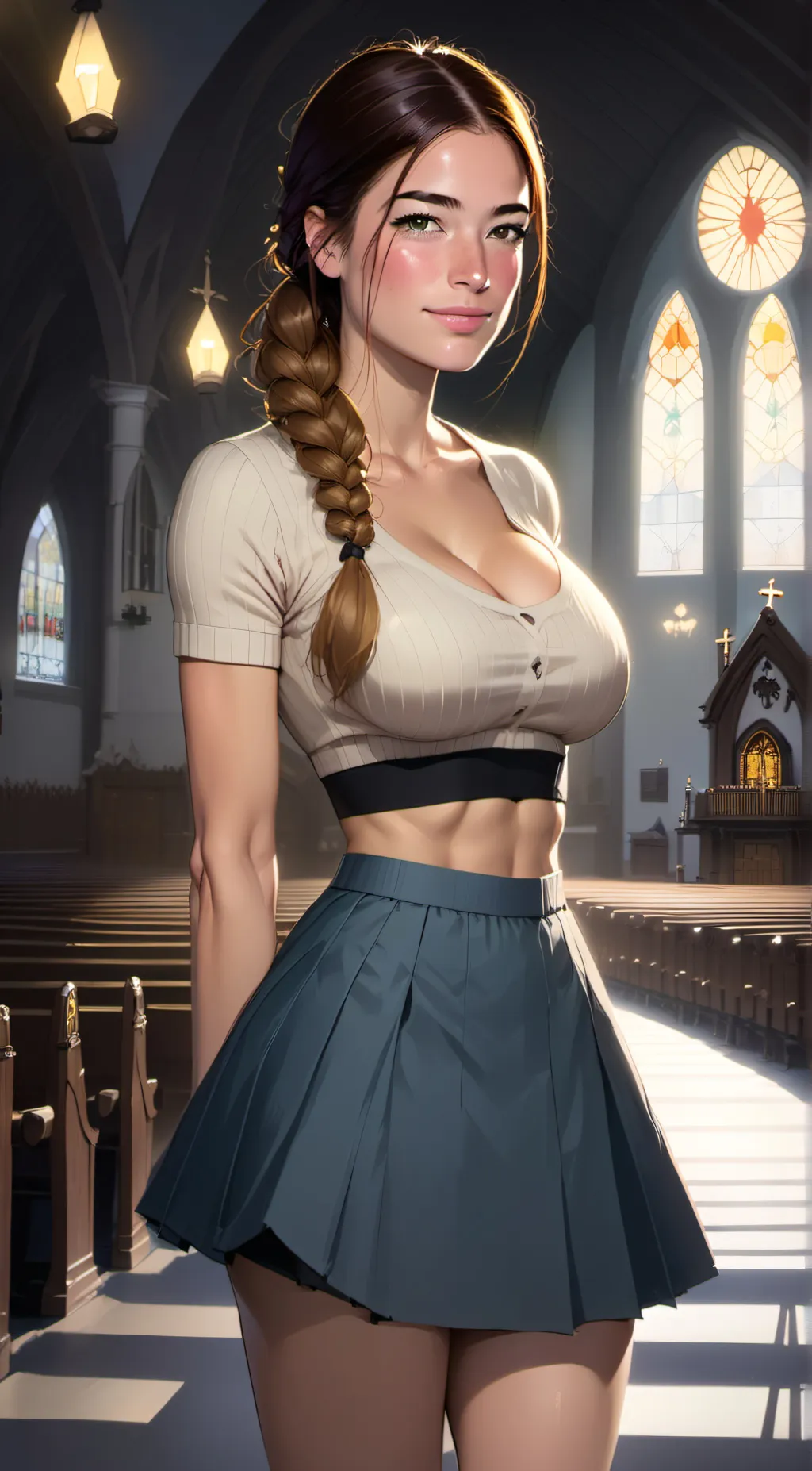 ai character: Rebecca background