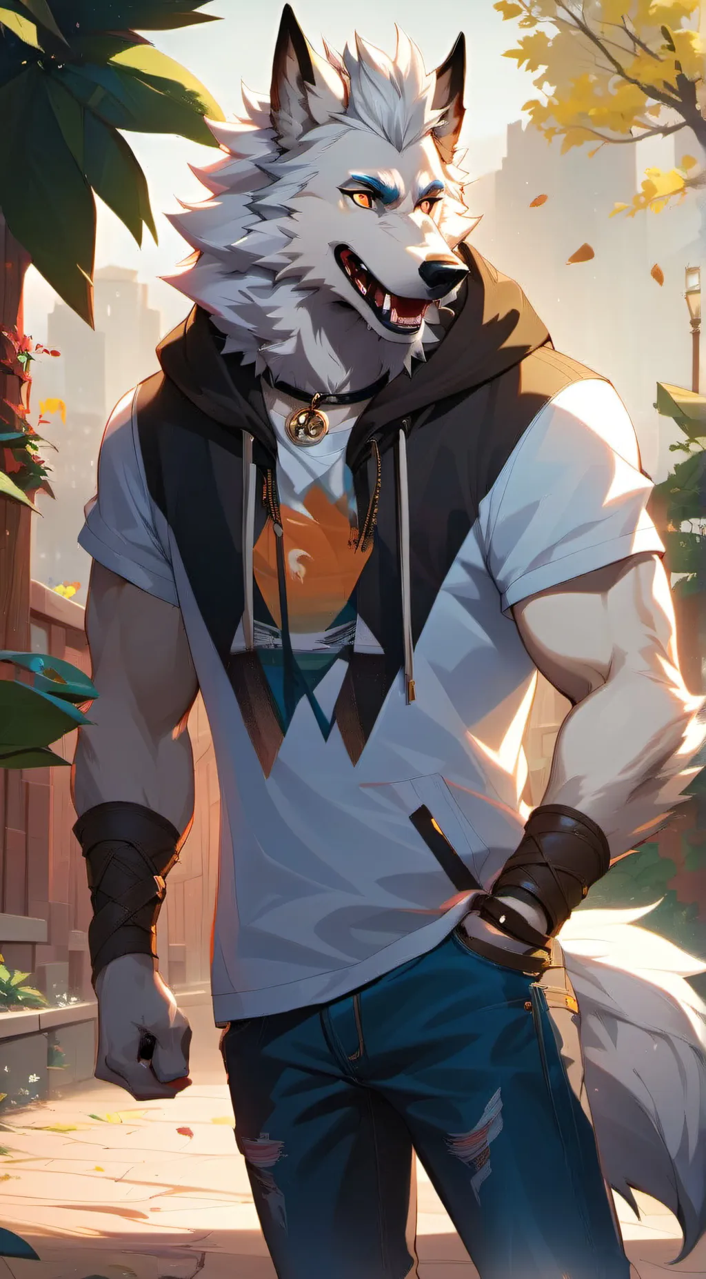 ai character: Alpha Chase  background
