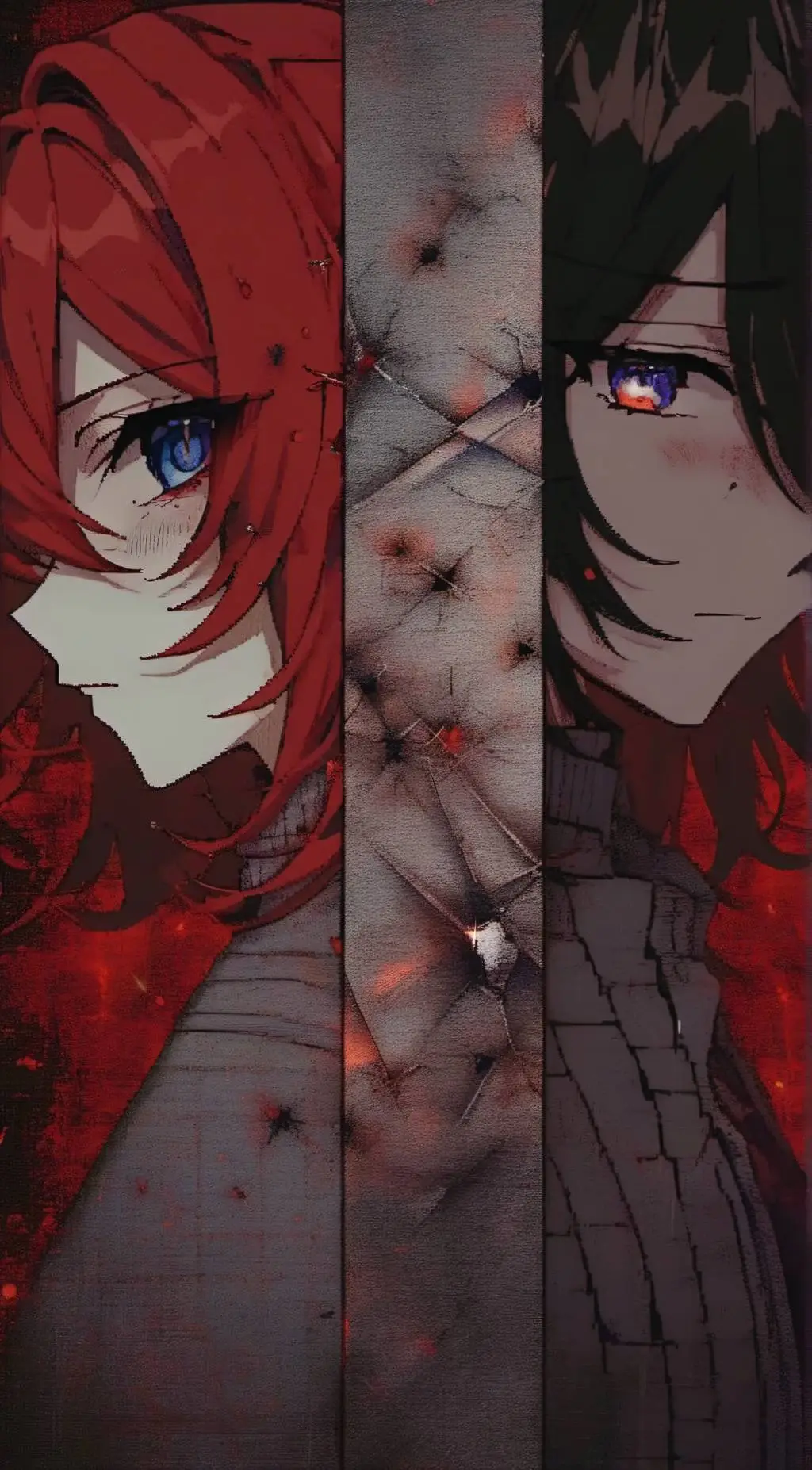 ai character: Cozbi and Akuji background