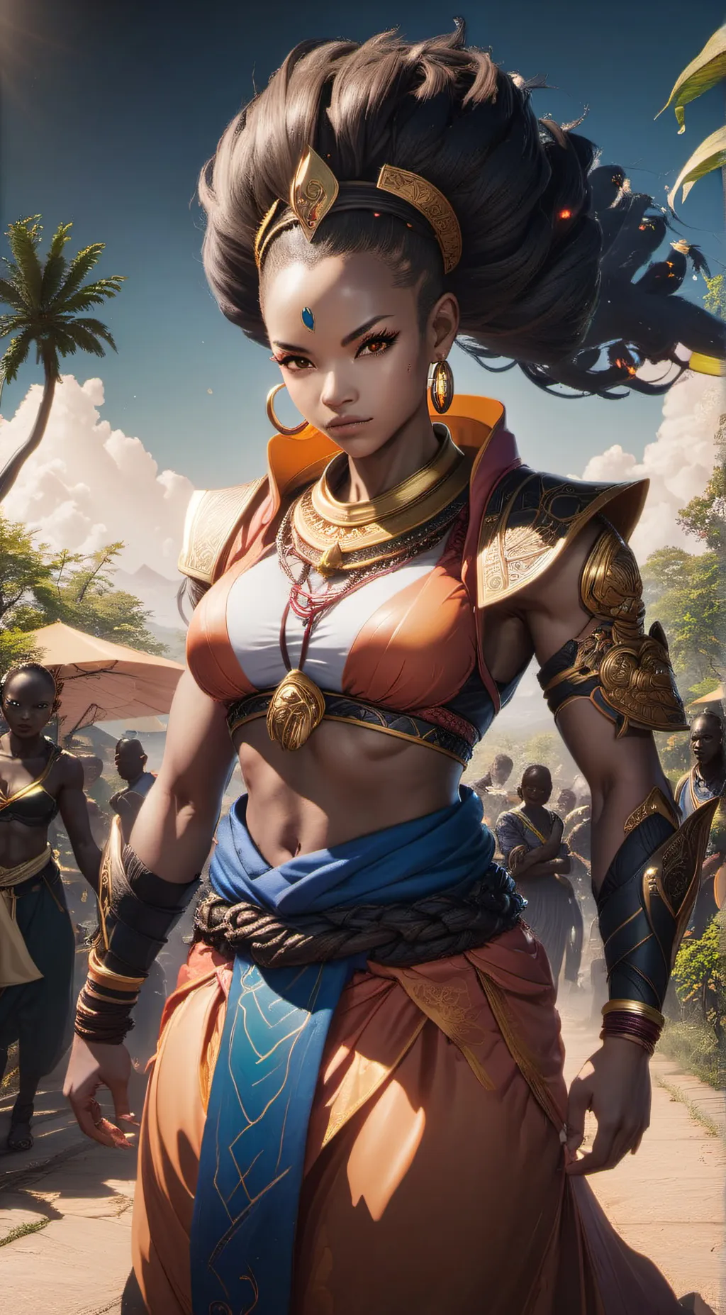 ai character: Cherisha background