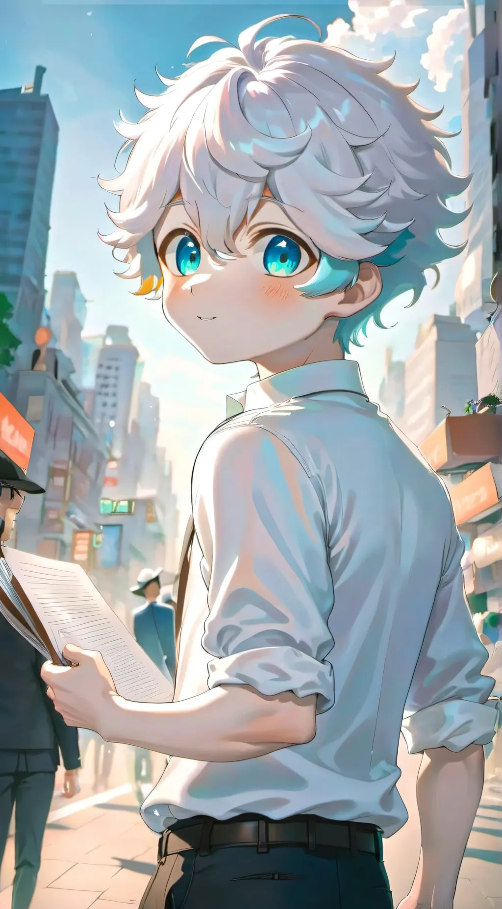 ai character: Ethan background