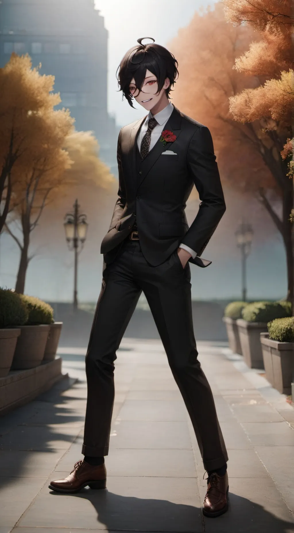 ai character: Alex background