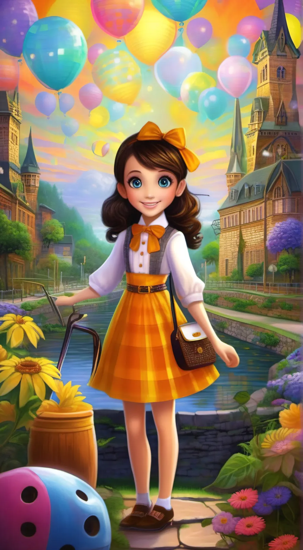 ai character: briley Smith  background