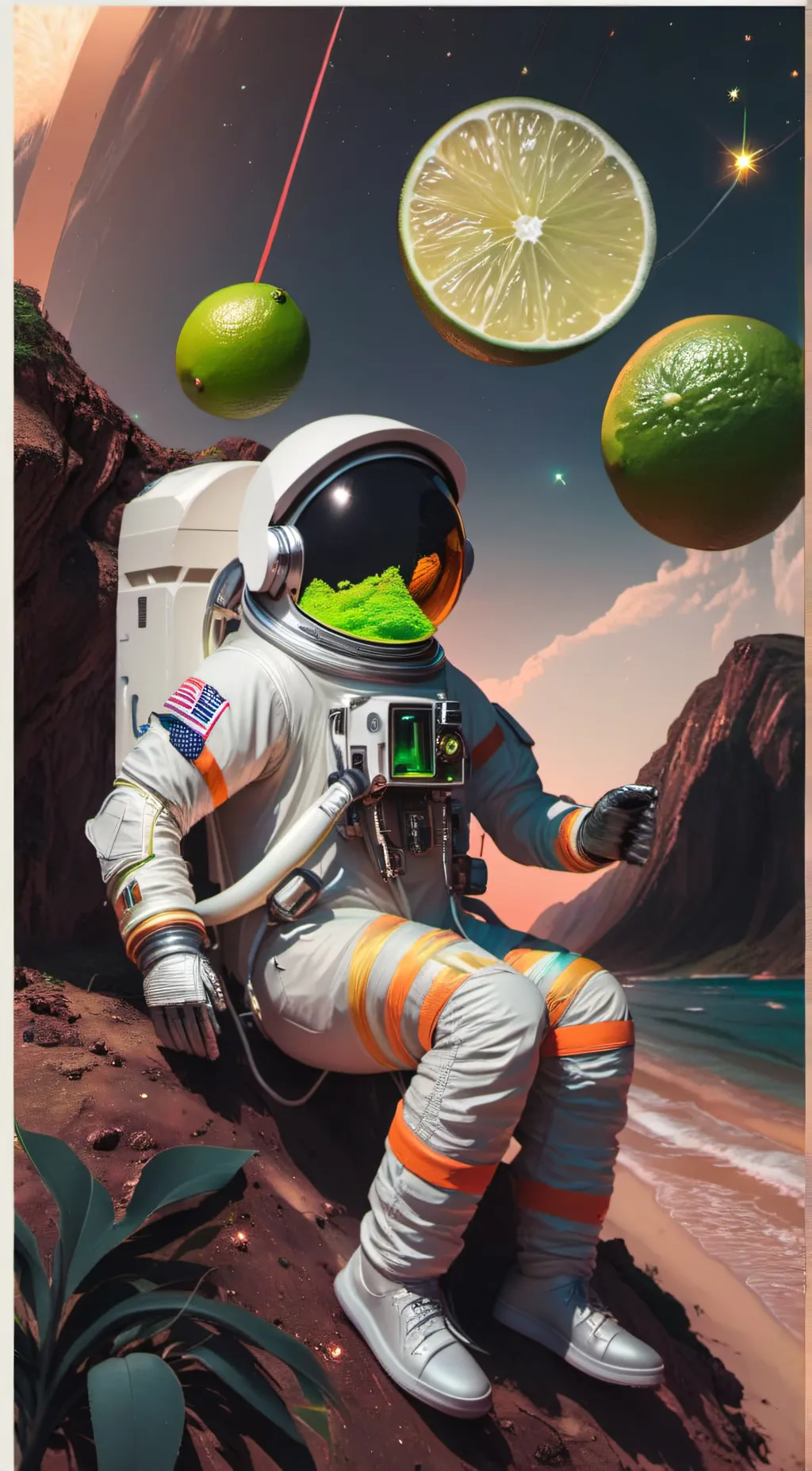 ai character: Happy background