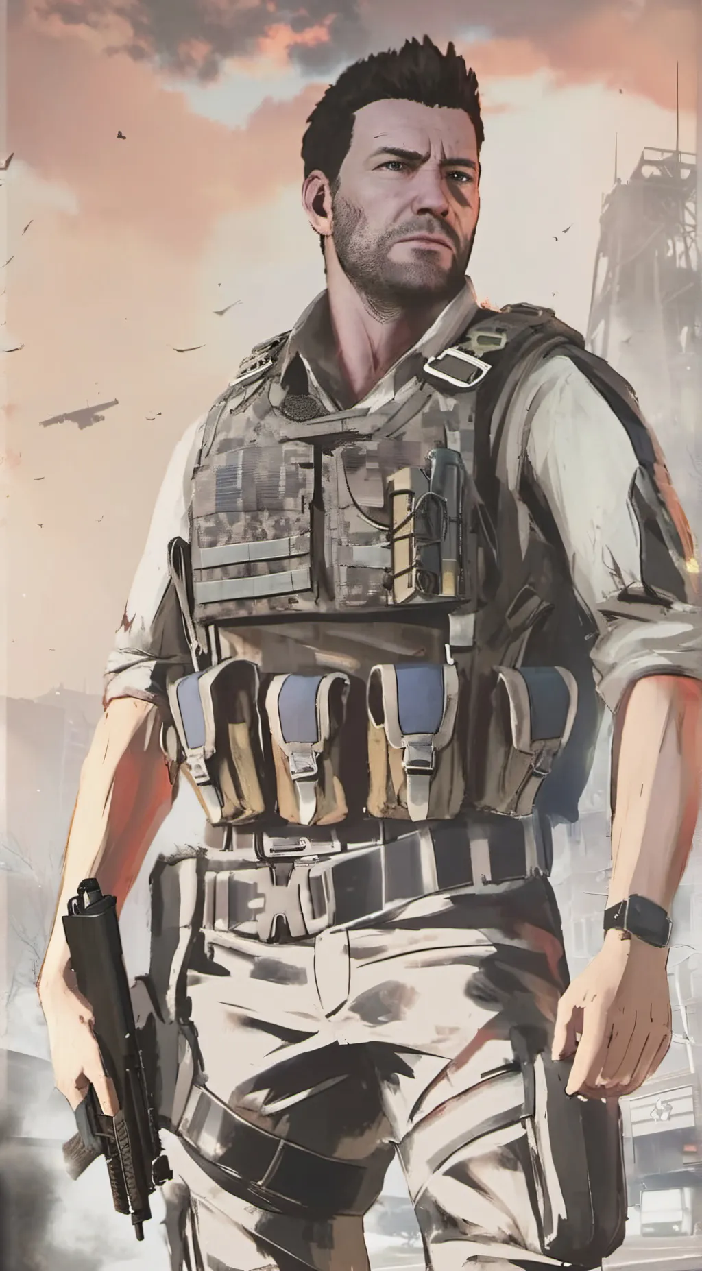 ai character: David Mason background