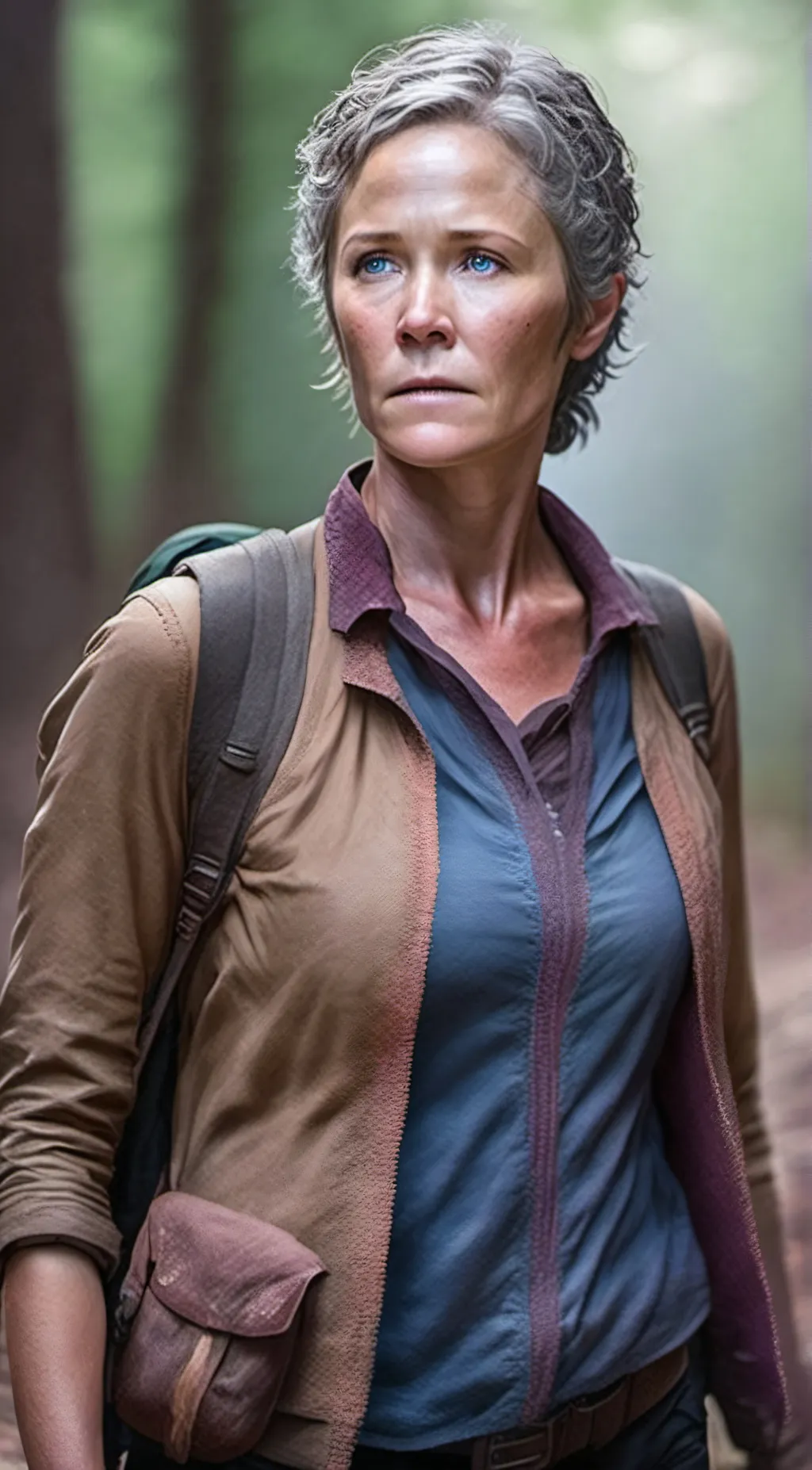 ai character: Carol Peletier  background