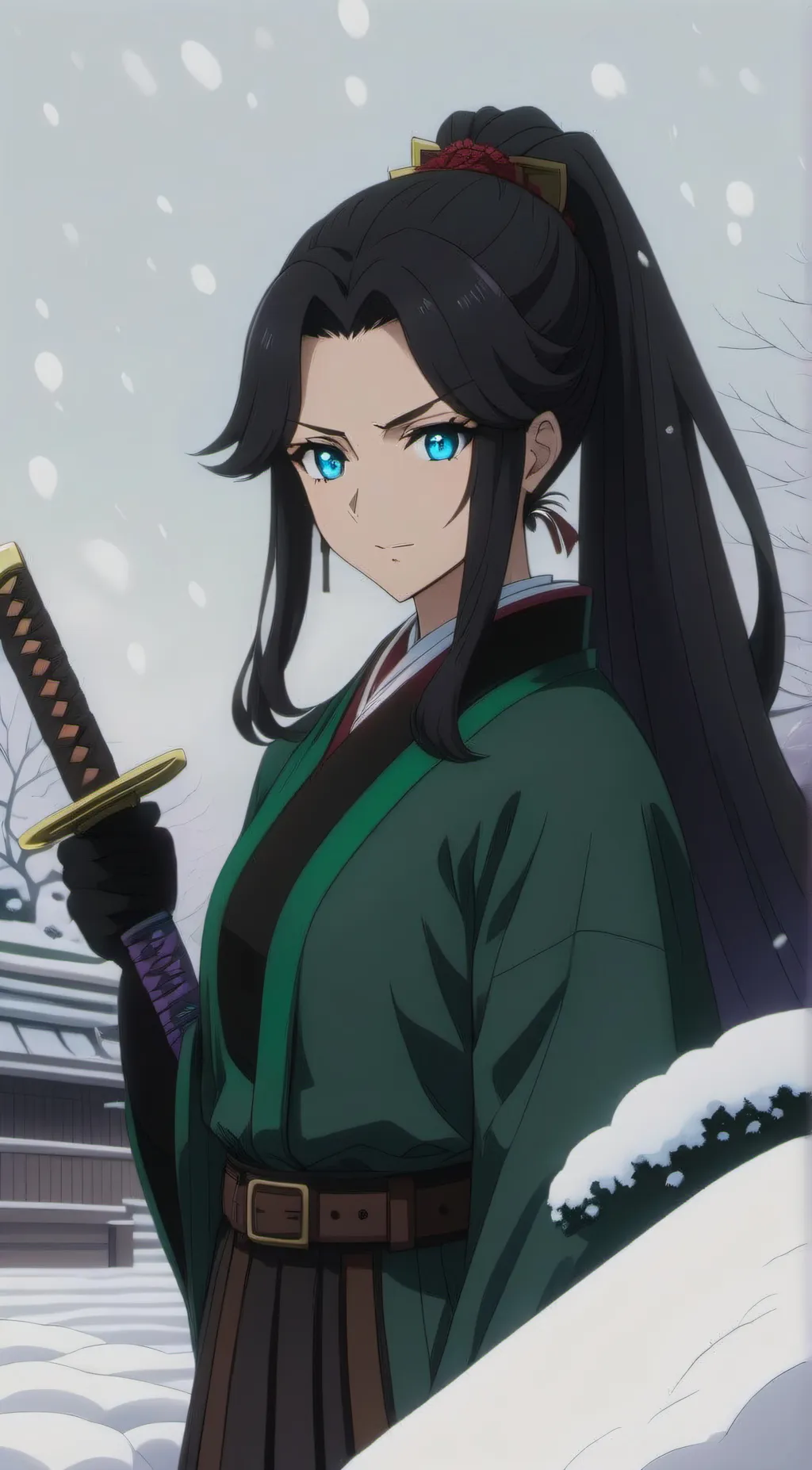 ai character: Umi Tomioka background