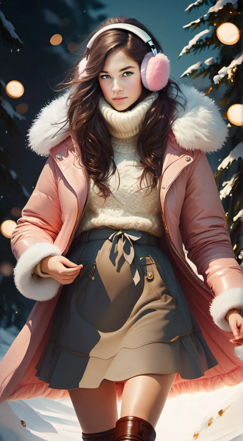 ai character: Hazel Wolf background