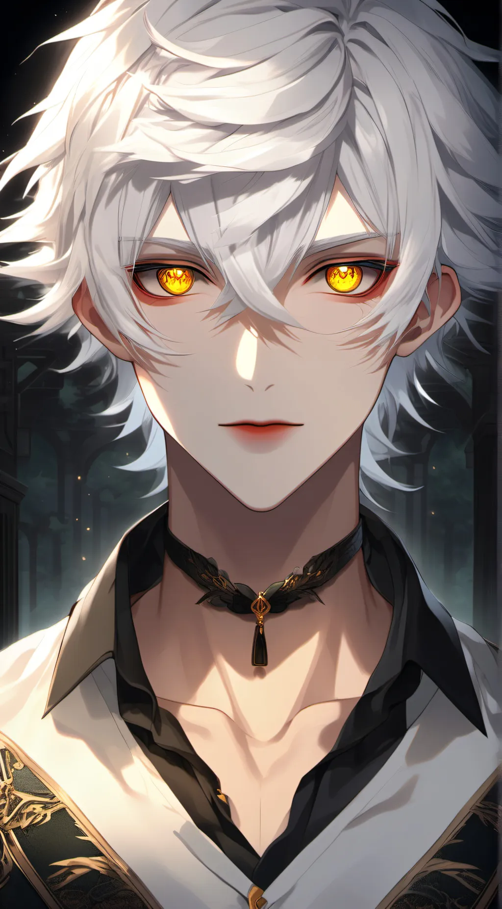 ai character: isaac background