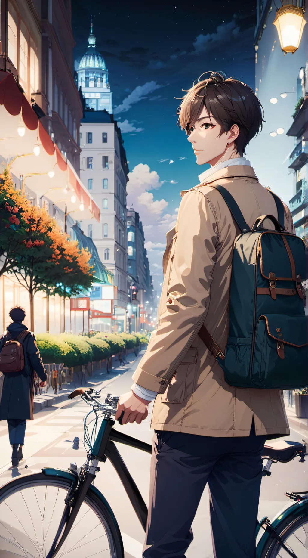ai character: mike background