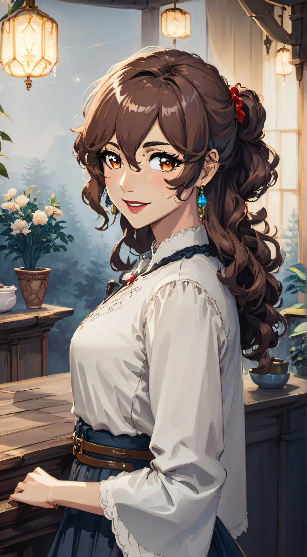 ai character: Lucy background
